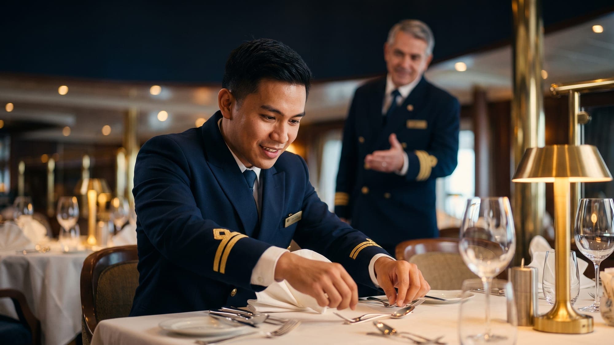 Cruise Ship Waiter Course